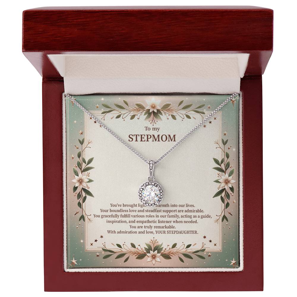 4049c Eternal Hope Necklace, Gift to my Stepmom with Beautiful Message Card