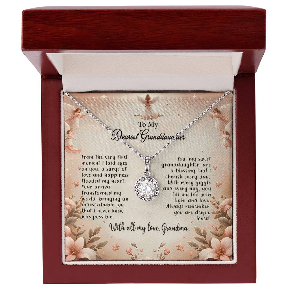 4052a Eternal Hope Necklace, Gift to my Granddaughter with Beautiful Message Card