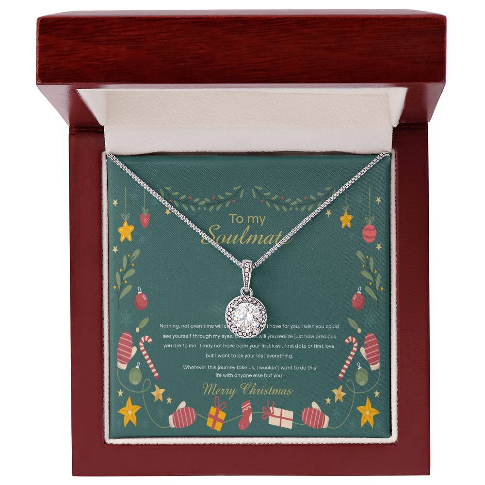 94098 Eternal Hope Necklace, Gift to My Soulmate with Beautiful Message Card