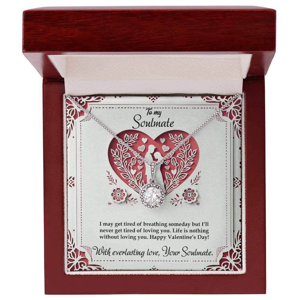 Valentine-st16b Eternal Hope Necklace, Gift to my Soulmate with Beautiful Message Card