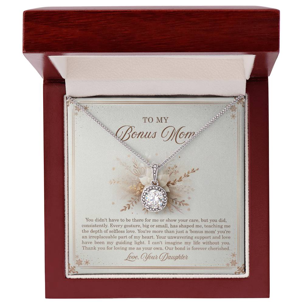 95318 a Eternal Hope Necklace, Gift to my Stepmom with Beautiful Message Card