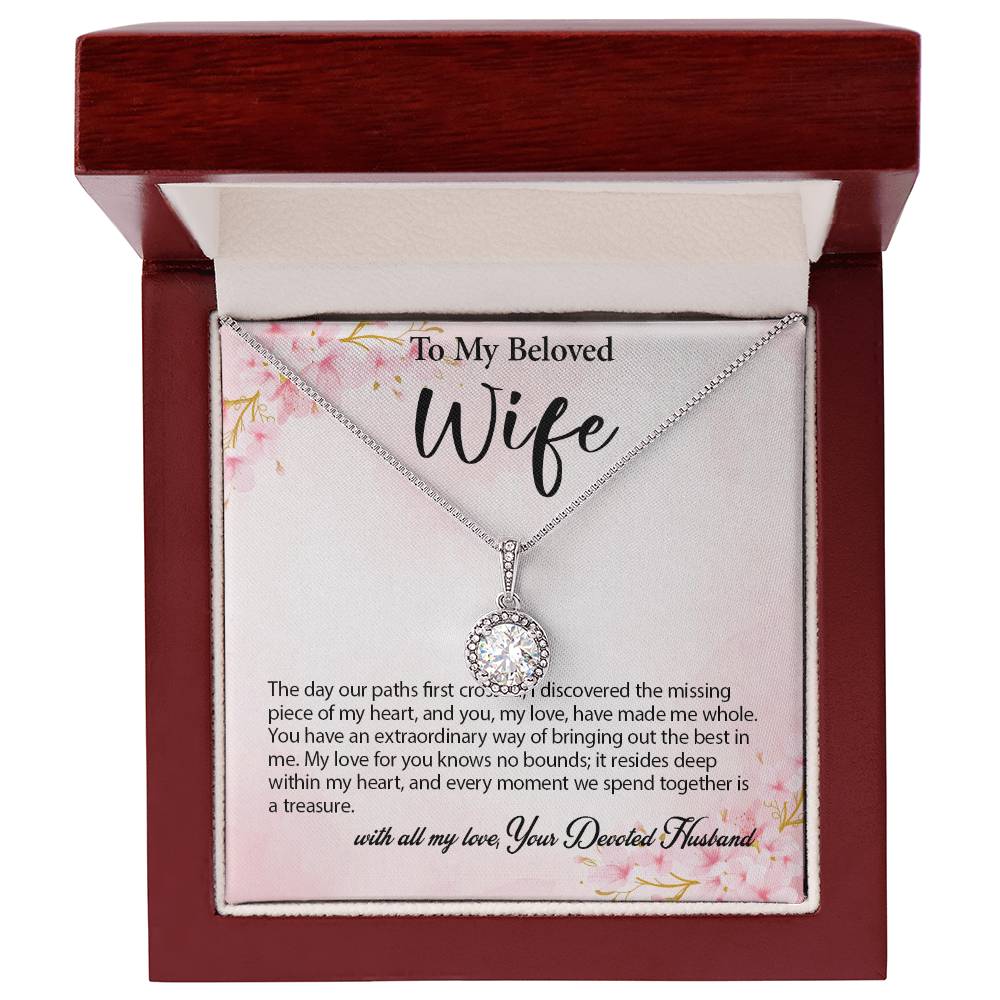 4029a Eternal Hope Necklace, Gift to My Wife with Beautiful Message Card