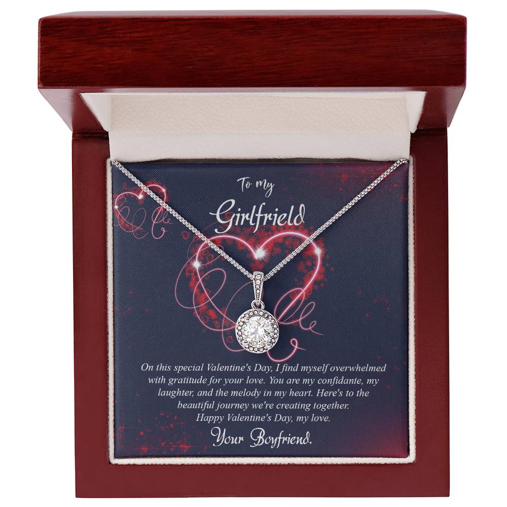 valentine-7c Eternal Hope Necklace, Gift to my Girlfriend with Beautiful Message Card