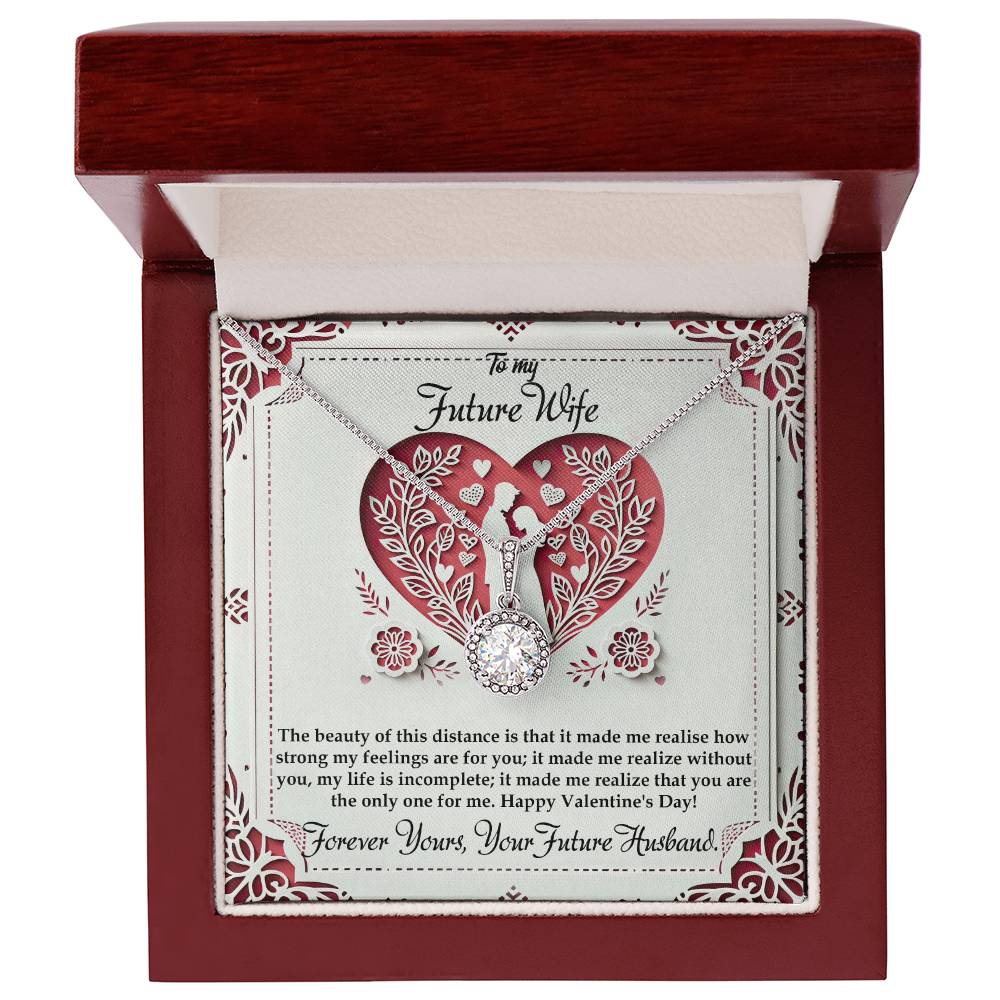 Valentine-st16d  Eternal Hope Necklace, Gift to my Future Wife with Beautiful Message Card