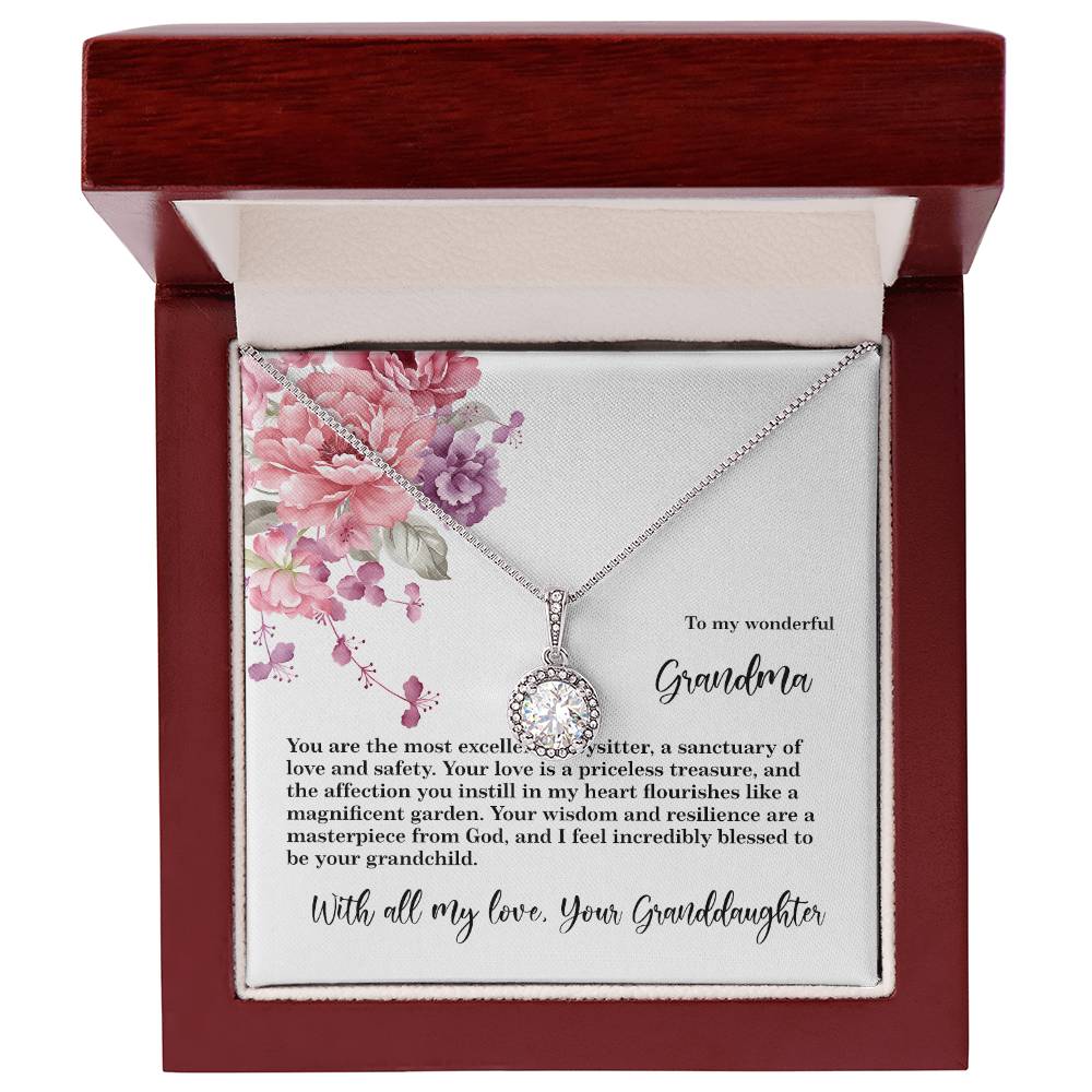 4027d Eternal Hope Necklace, Gift to my Grandma with Beautiful Message Card