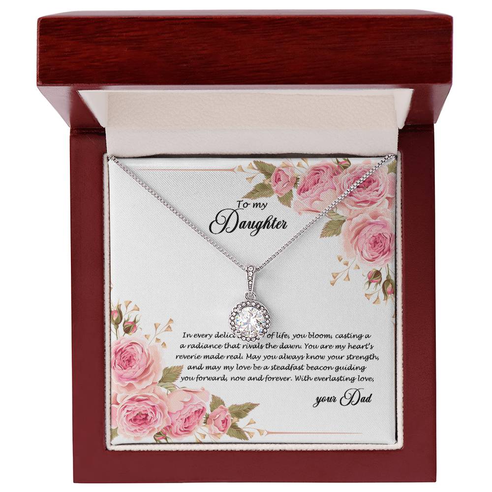 4034 (b) Eternal Hope Necklace, Gift to my Daughter with Beautiful Message Card