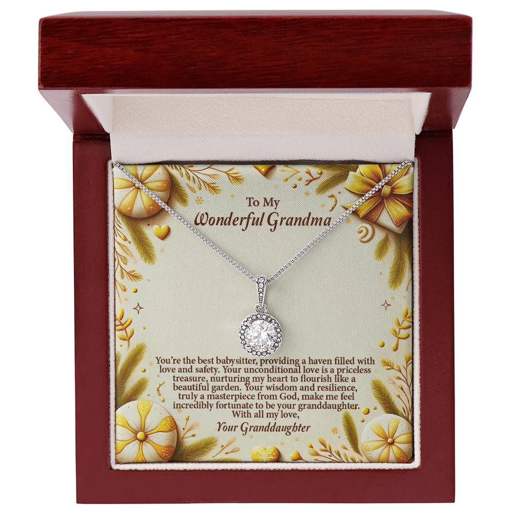 4056a Eternal Hope Necklace, Gift to my Grandma with Beautiful Message Card