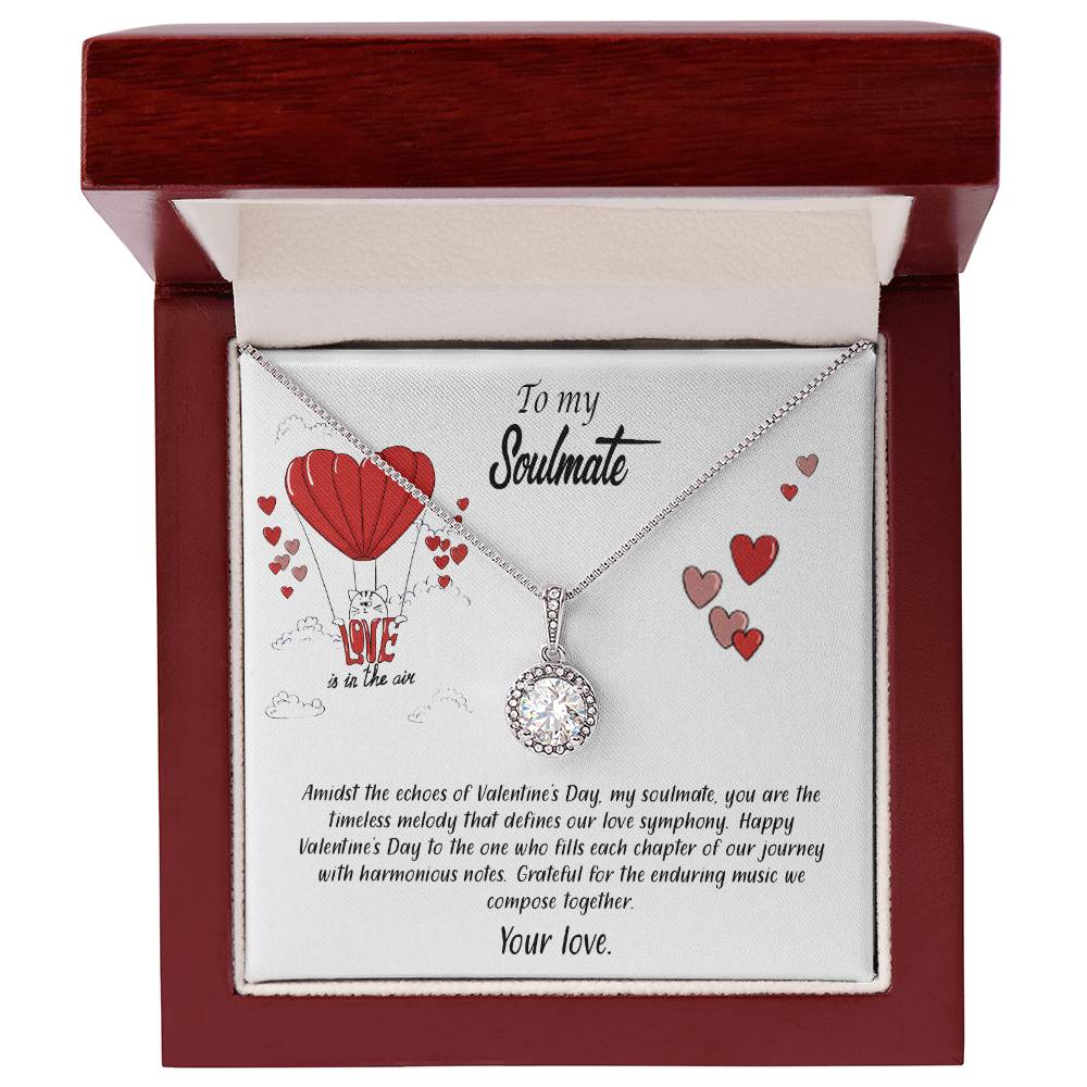 valentine-24b Eternal Hope Necklace, Gift to my Soulmate with Beautiful Message Card