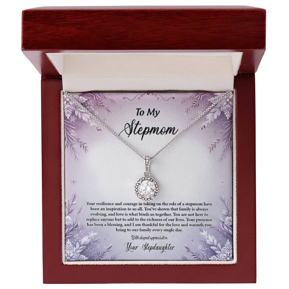 4054b Eternal Hope Necklace, Gift to my Stepmom with Beautiful Message Card