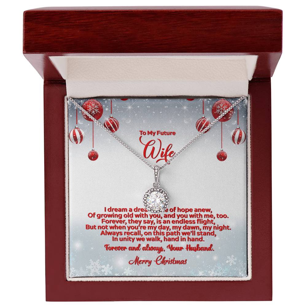 4012b Eternal Hope Necklace, Gift to My Wife with Beautiful Message Card