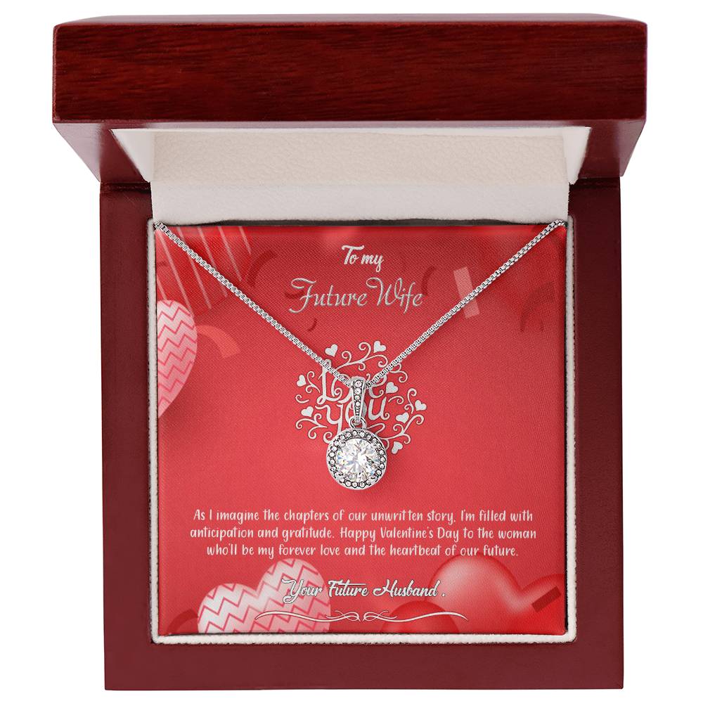 valentine-4d  Eternal Hope Necklace, Gift to my Future Wife with Beautiful Message Card