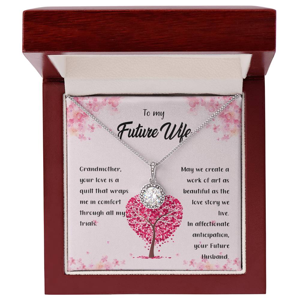 4042b fix Eternal Hope Necklace, Gift to my Future Wife with Beautiful Message Card