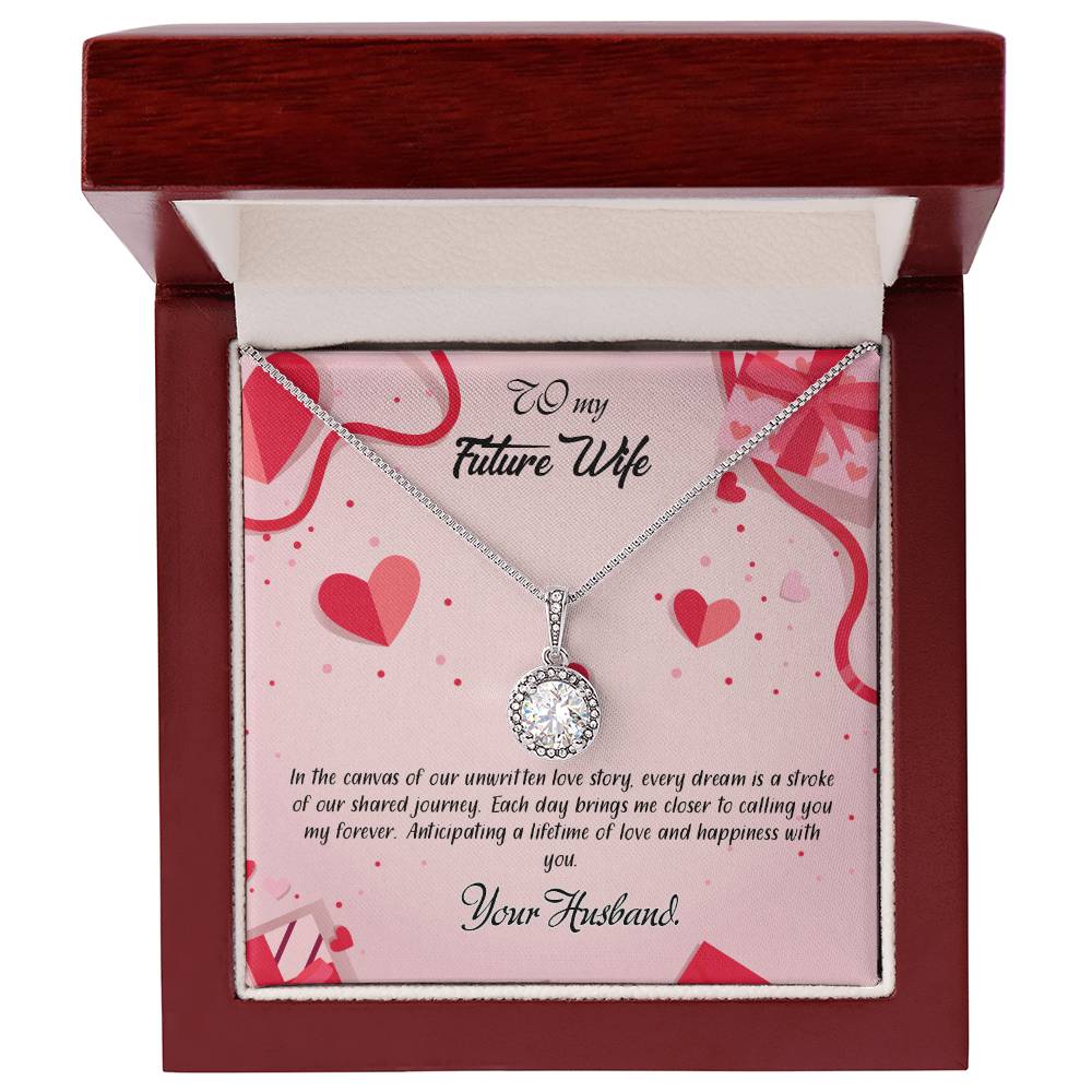 valentine-15d  Eternal Hope Necklace, Gift to my Future Wife with Beautiful Message Card