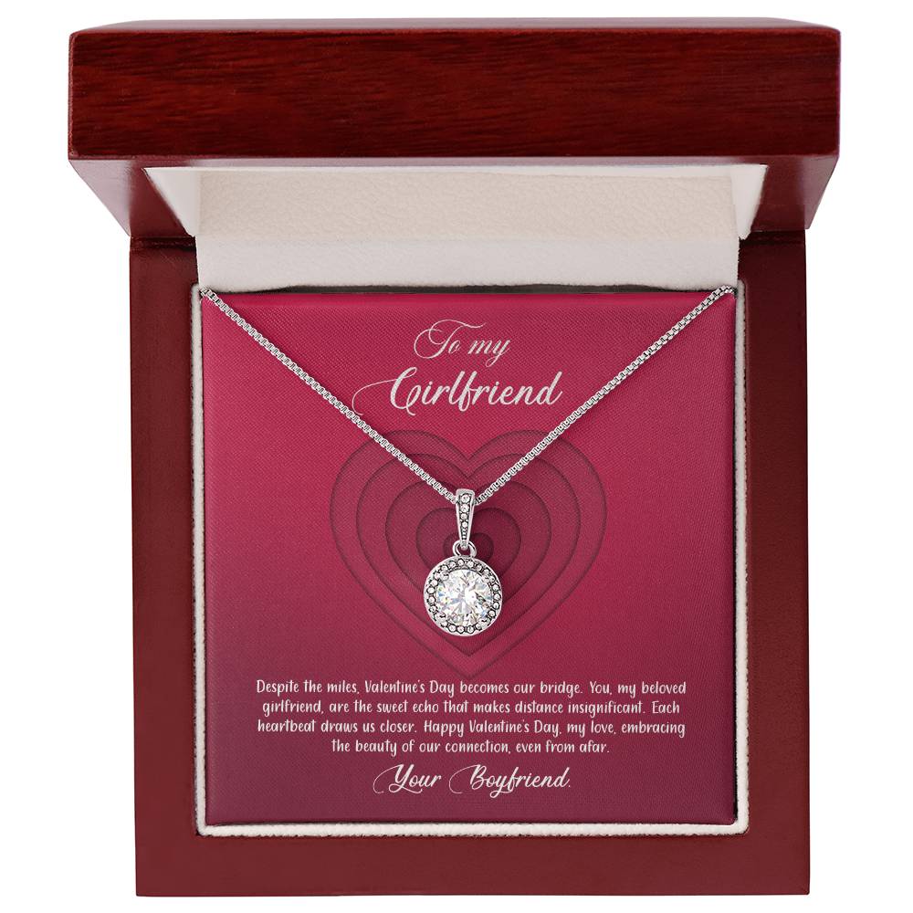 valentine-9c Eternal Hope Necklace, Gift to my Girlfriend with Beautiful Message Card