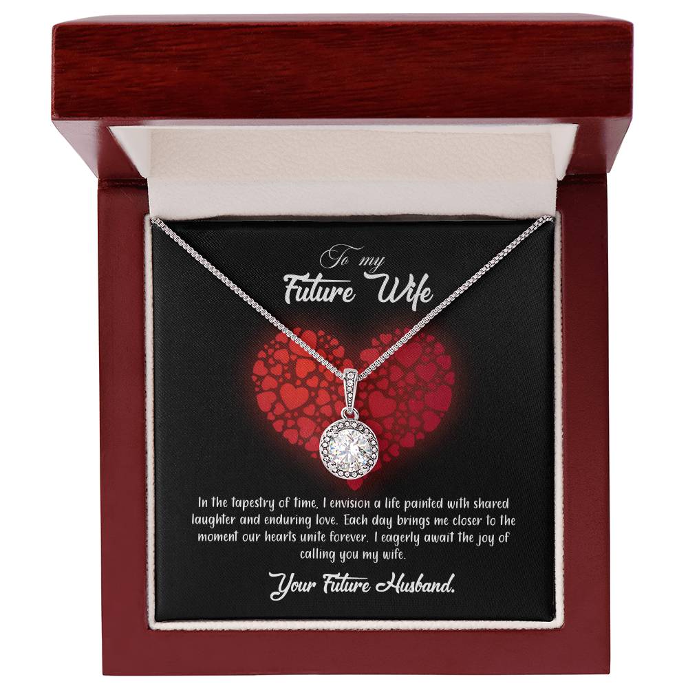 valentine-23d  Eternal Hope Necklace, Gift to my Future Wife with Beautiful Message Card