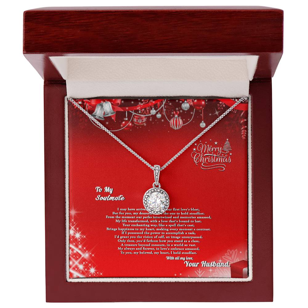 4007a Eternal Hope Necklace, Gift to My Soulmate with Beautiful Message Card