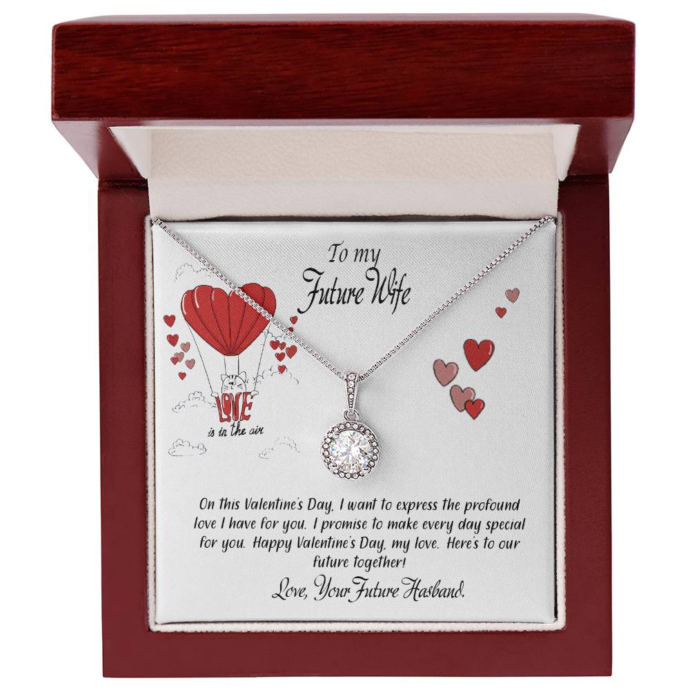 valentine-24d  Eternal Hope Necklace, Gift to my Future Wife with Beautiful Message Card