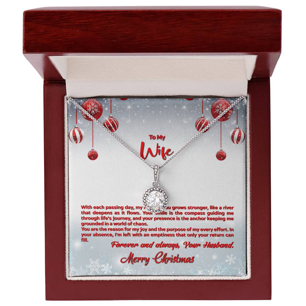 4012a Eternal Hope Necklace, Gift to My Wife with Beautiful Message Card