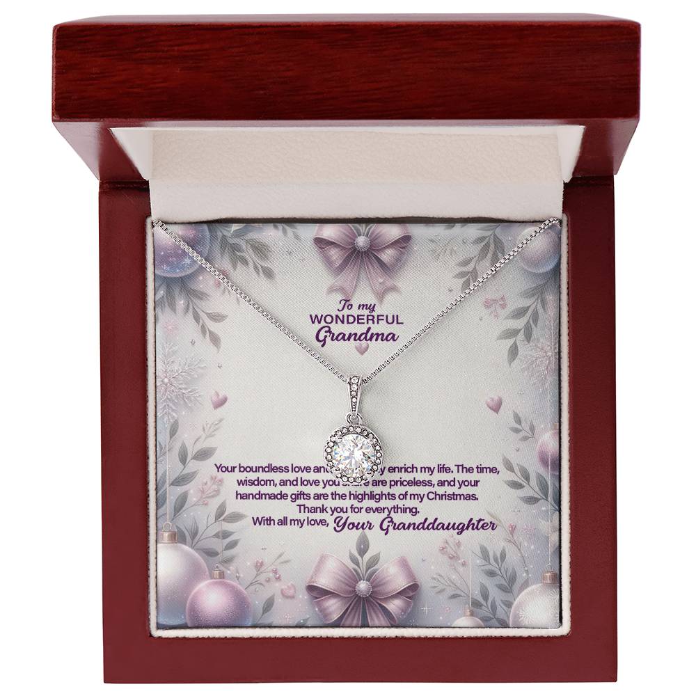 4053d Eternal Hope Necklace, Gift to my Grandma with Beautiful Message Card