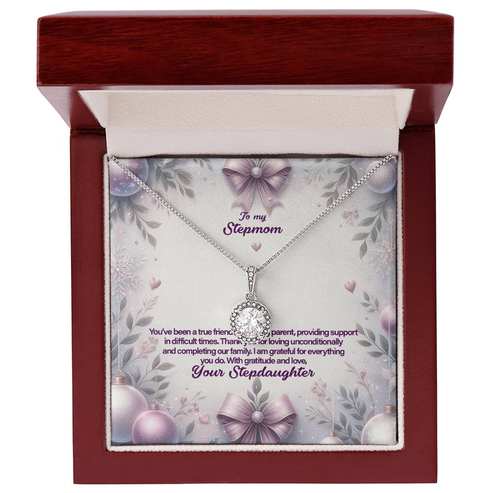 4053b Eternal Hope Necklace, Gift to my Stepmom with Beautiful Message Card