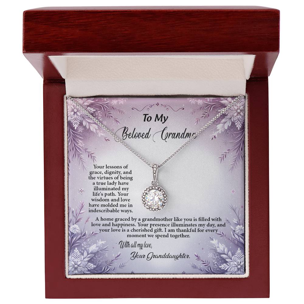 4054a Eternal Hope Necklace, Gift to my Grandma with Beautiful Message Card