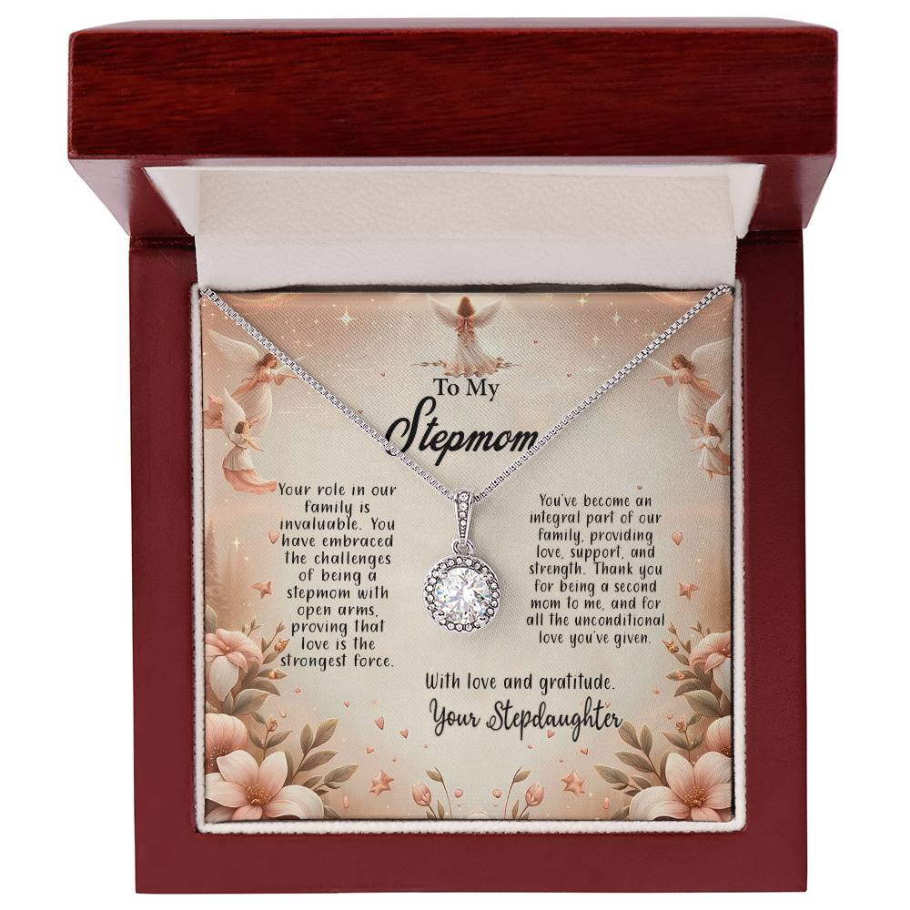 4052b Eternal Hope Necklace, Gift to my Stepmom with Beautiful Message Card