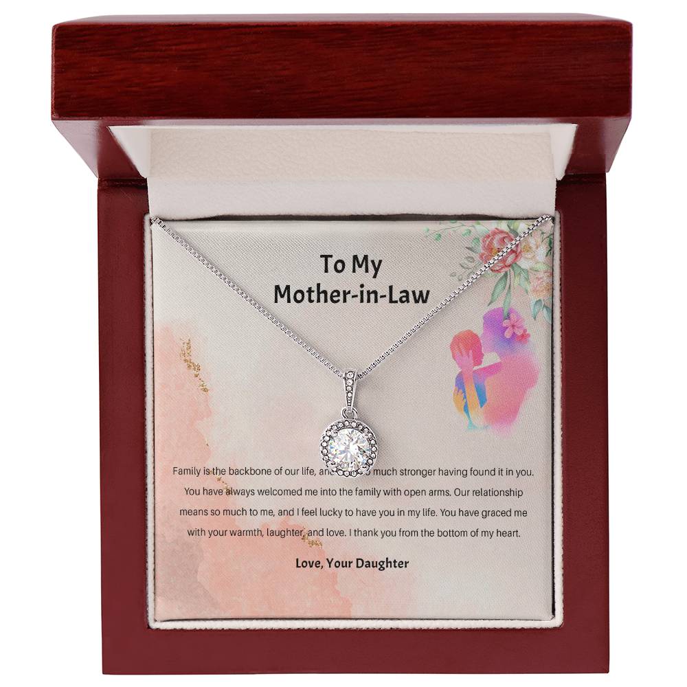 94689b Eternal Hope Necklace, Gift to my Stepmom with Beautiful Message Card