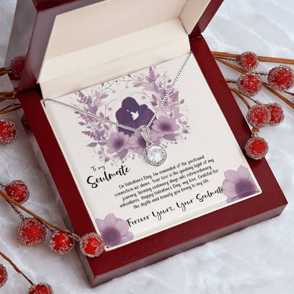 Valentine-st9b Eternal Hope Necklace, Gift to my Soulmate with Beautiful Message Card