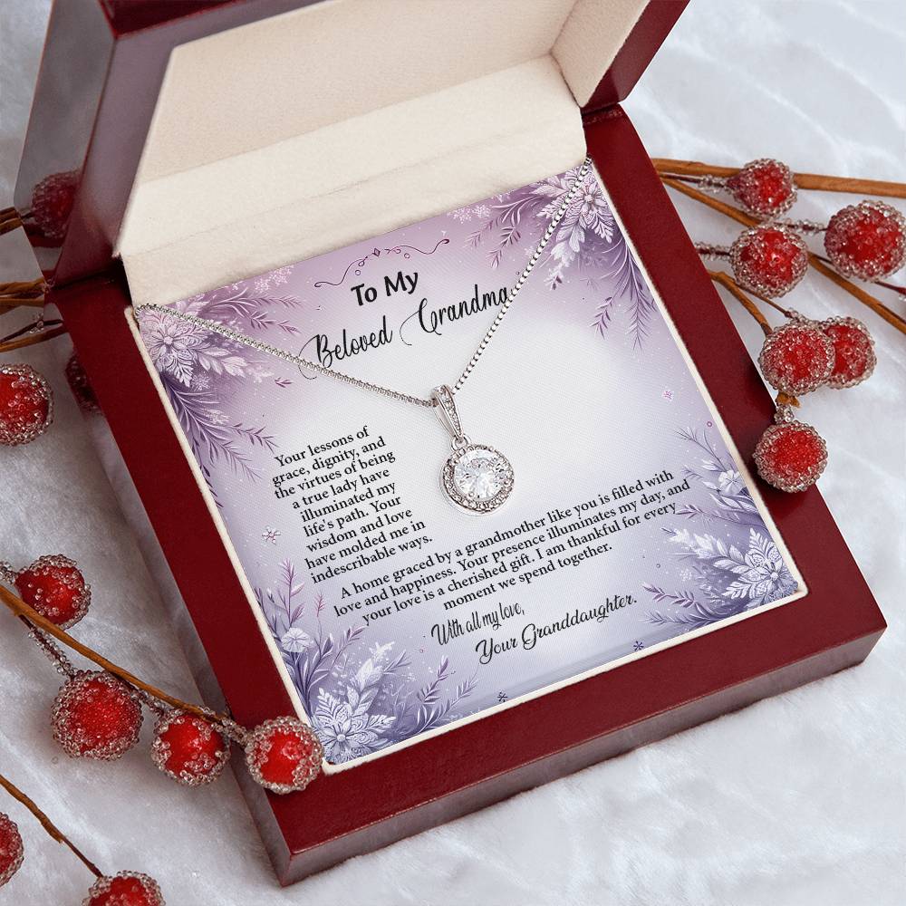 4054a Eternal Hope Necklace, Gift to my Grandma with Beautiful Message Card