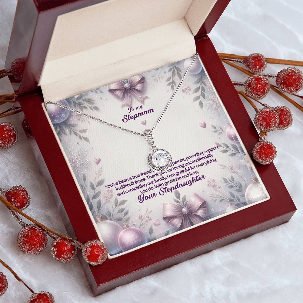 4053b Eternal Hope Necklace, Gift to my Stepmom with Beautiful Message Card