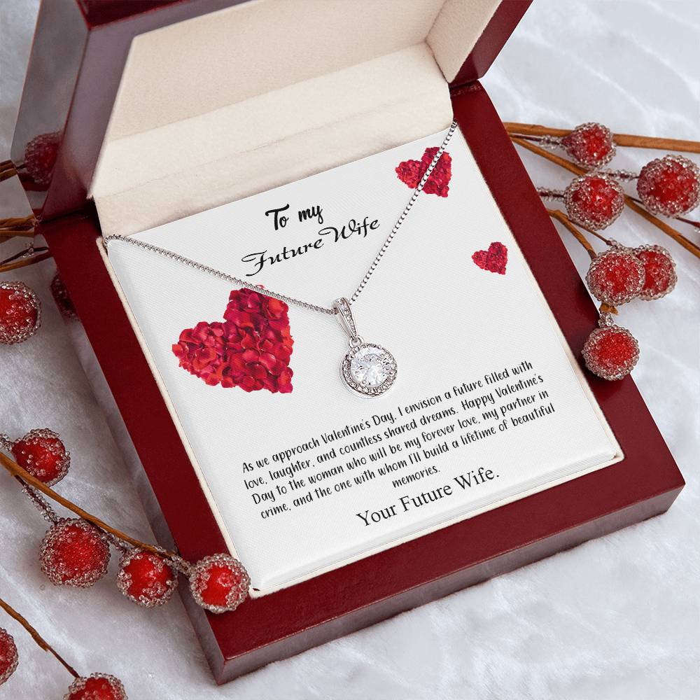 valentine-17d  Eternal Hope Necklace, Gift to my Future Wife with Beautiful Message Card