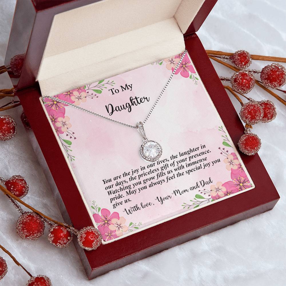 4035c Eternal Hope Necklace, Gift to my Daughter with Beautiful Message Card