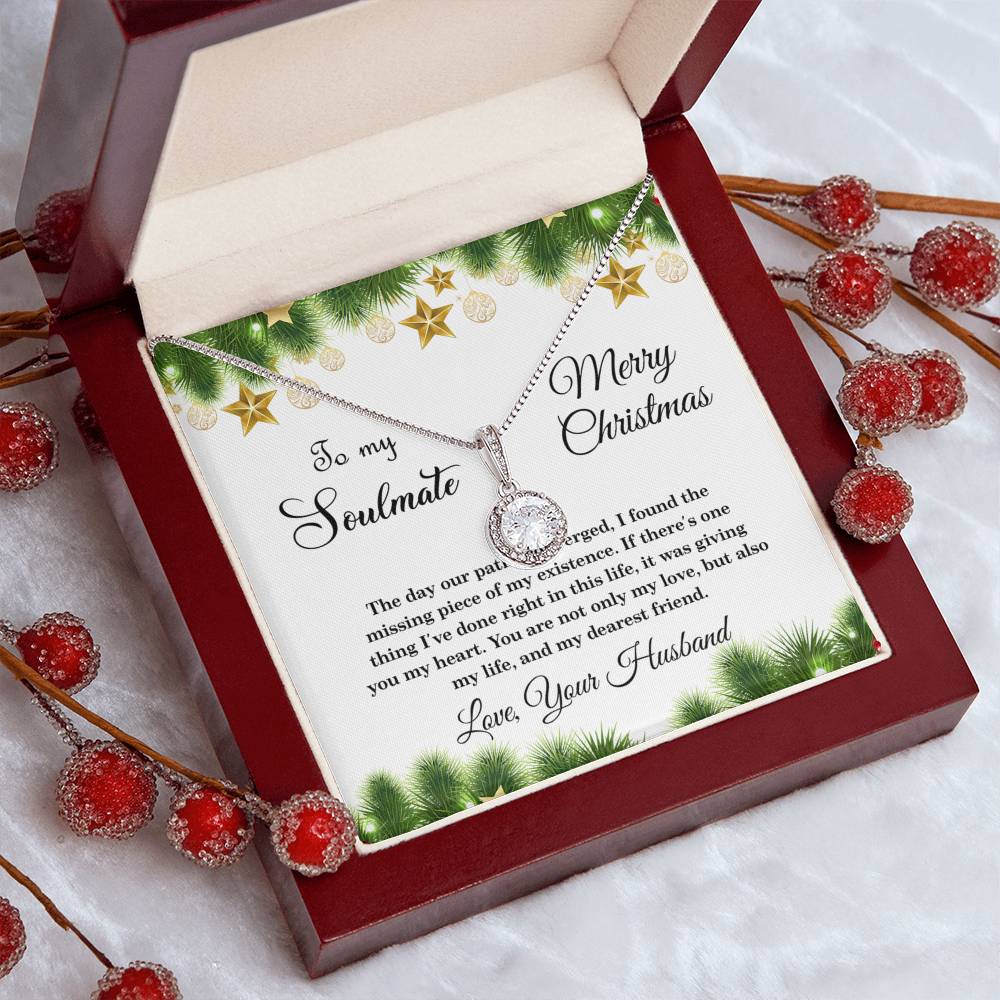 4004a Eternal Hope Necklace, Gift to My Soulmate with Beautiful Message Card