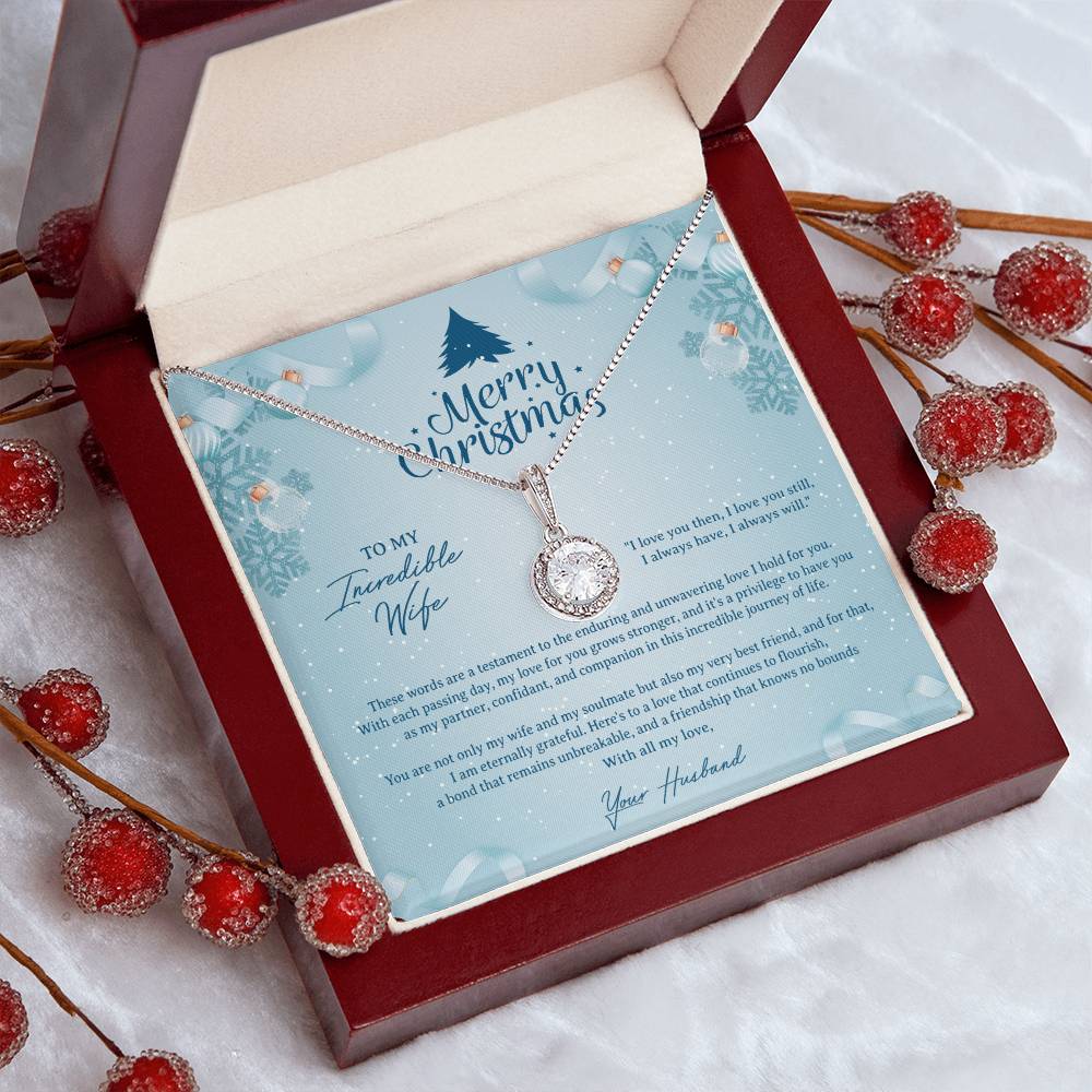 94351c Eternal Hope Necklace, Gift to My Wife with Beautiful Message Card