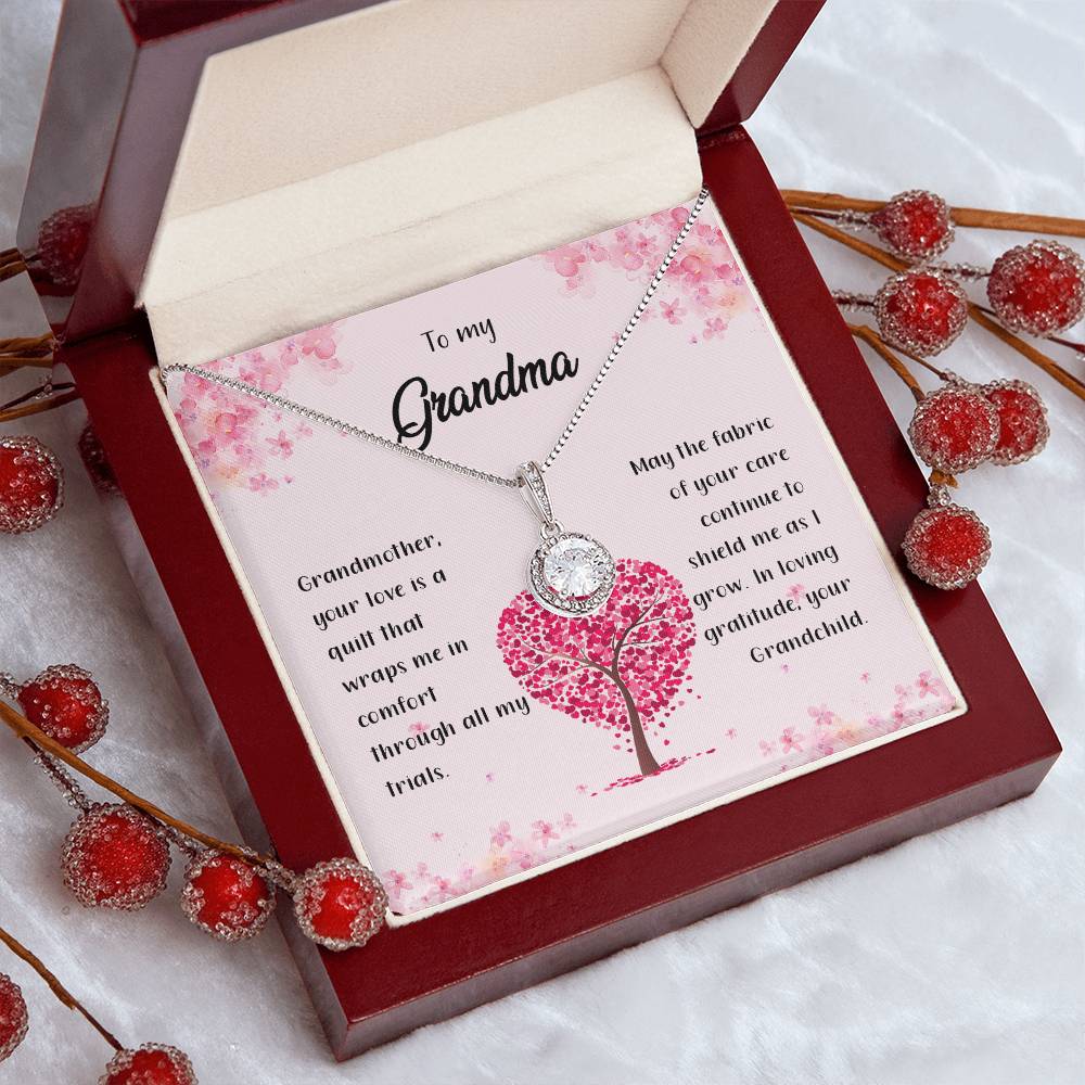 4042a Eternal Hope Necklace, Gift to my Grandma with Beautiful Message Card