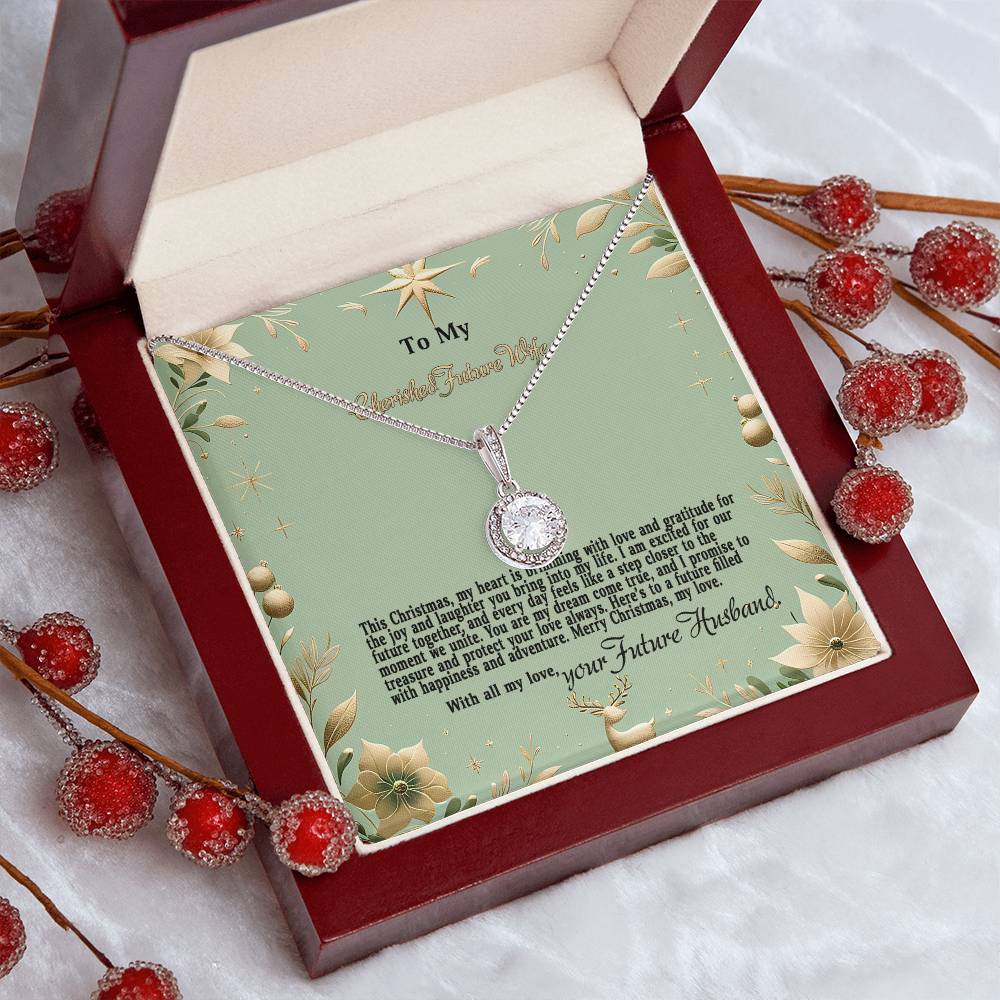 4047c Eternal Hope Necklace, Gift to my Future Wife with Beautiful Message Card