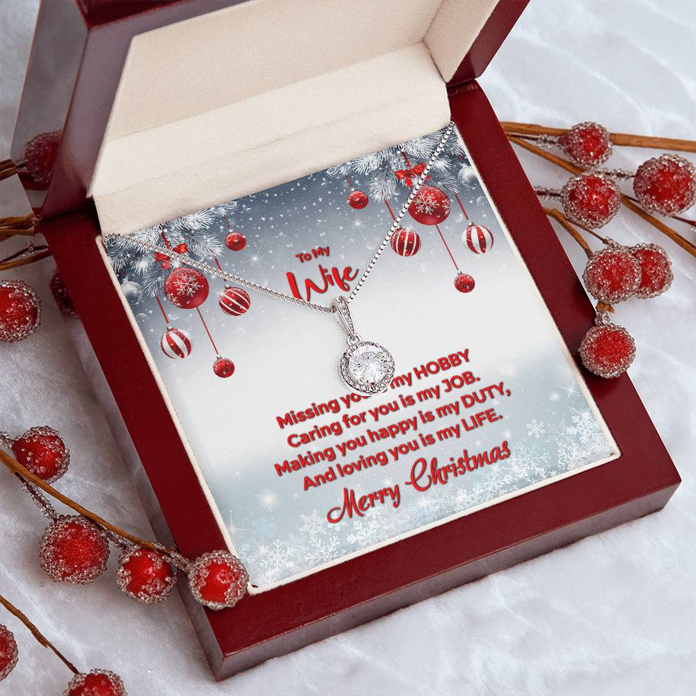 4012 Eternal Hope Necklace, Gift to My Wife with Beautiful Message Card