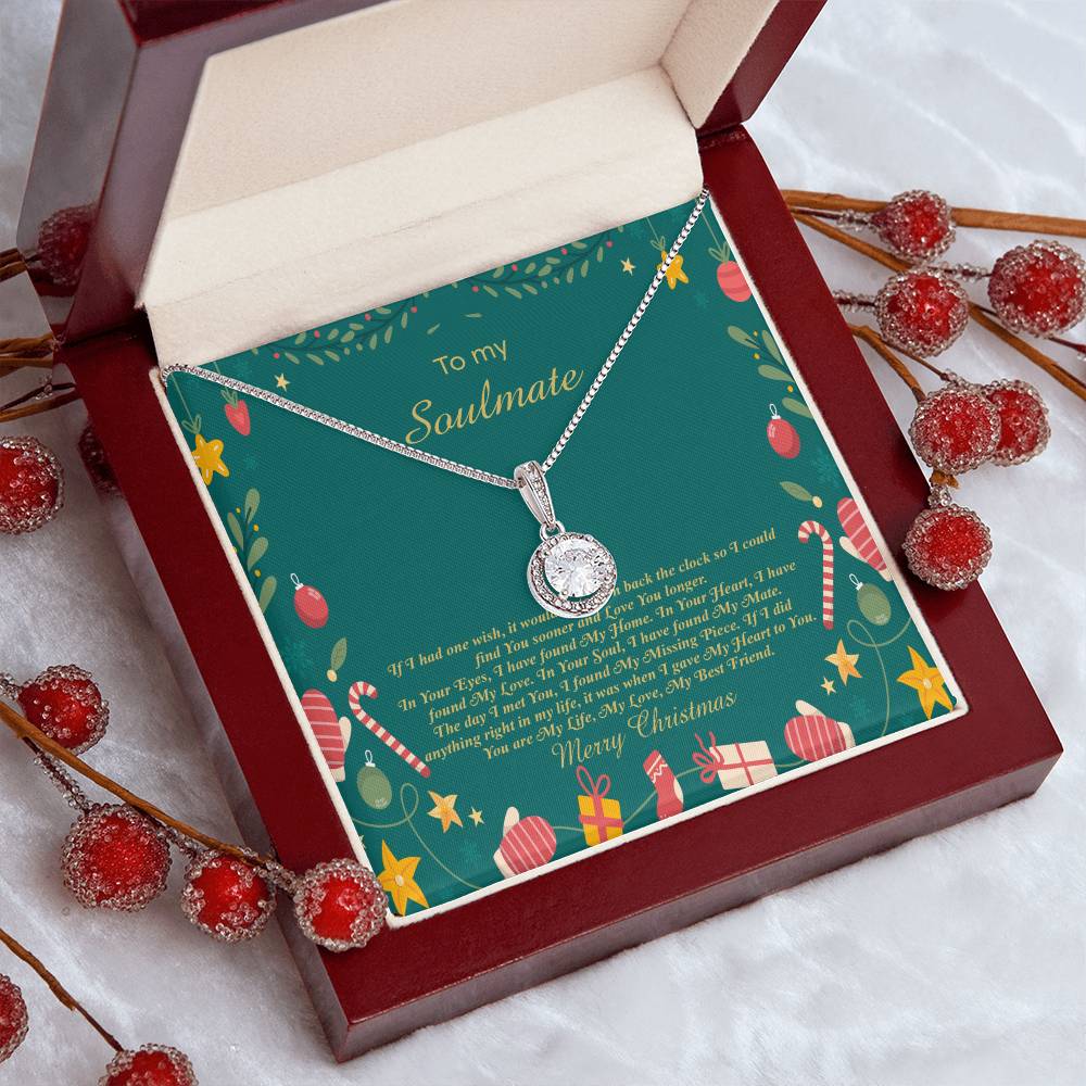 94098a Eternal Hope Necklace, Gift to My Soulmate with Beautiful Message Card