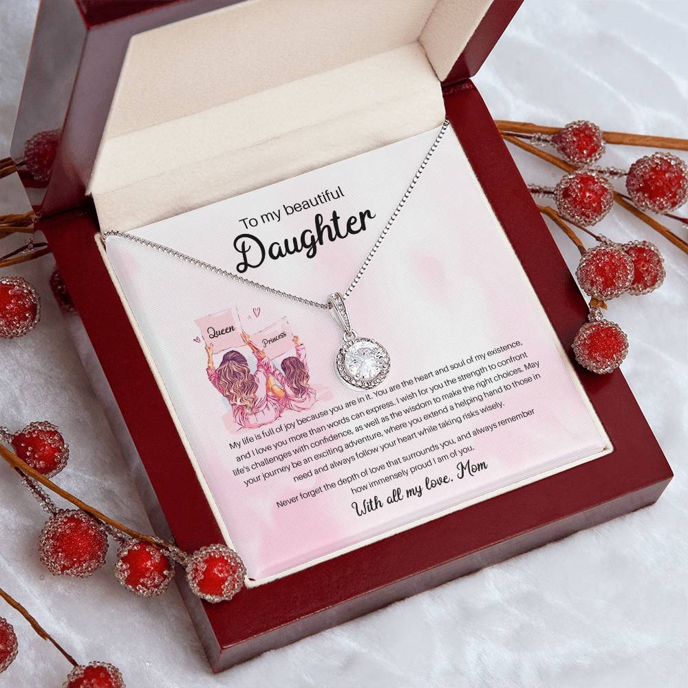 94941 a Eternal Hope Necklace, Gift to my Daughter with Beautiful Message Card