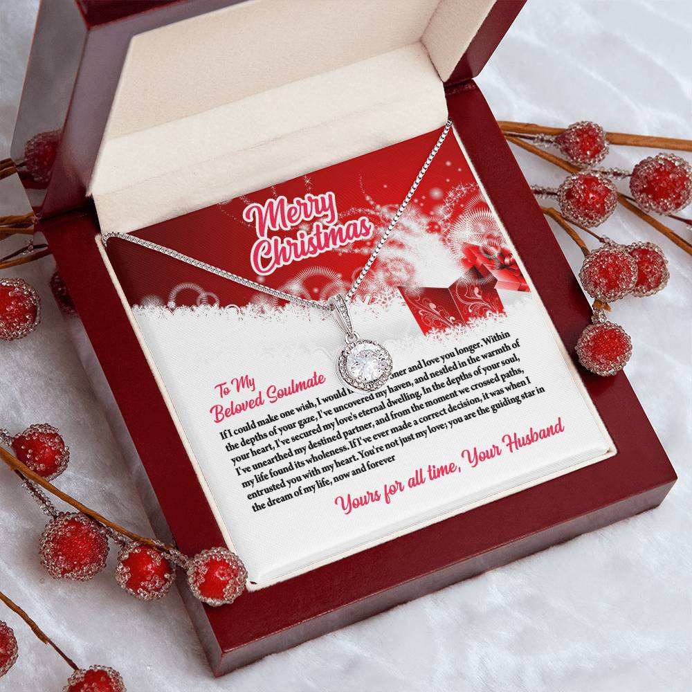 4003c Eternal Hope Necklace, Gift to My Soulmate with Beautiful Message Card