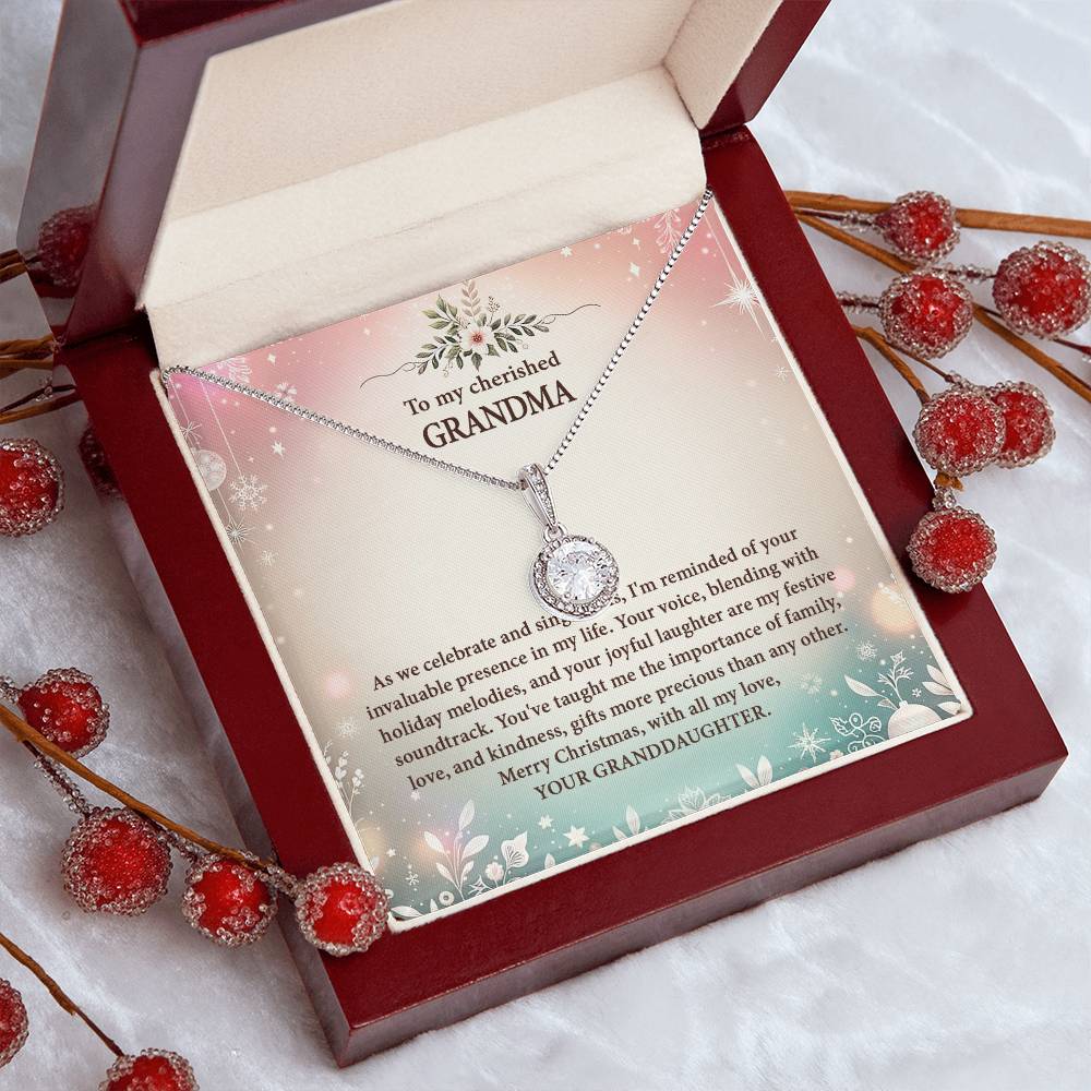 4057d Eternal Hope Necklace, Gift to my Grandma with Beautiful Message Card