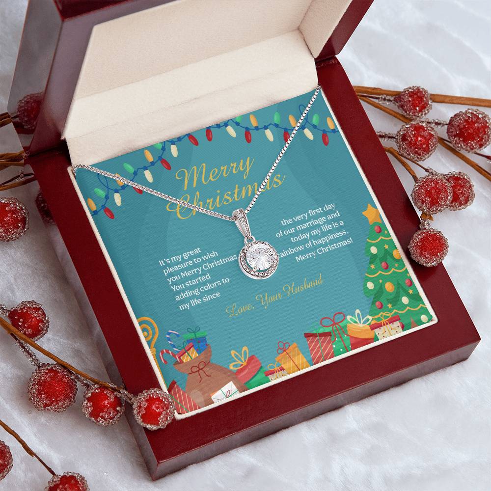 94097 Eternal Hope Necklace, Gift to My Wife with Beautiful Message Card