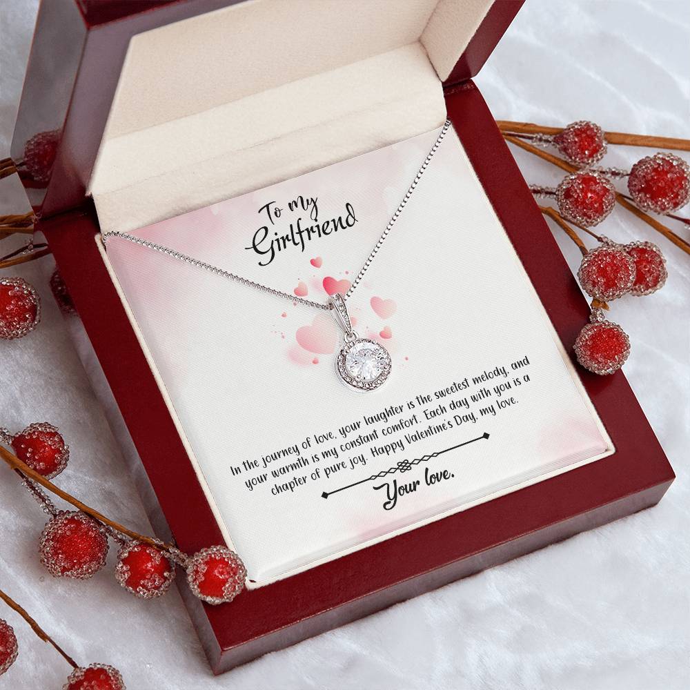 valentine-12c Eternal Hope Necklace, Gift to my Girlfriend with Beautiful Message Card