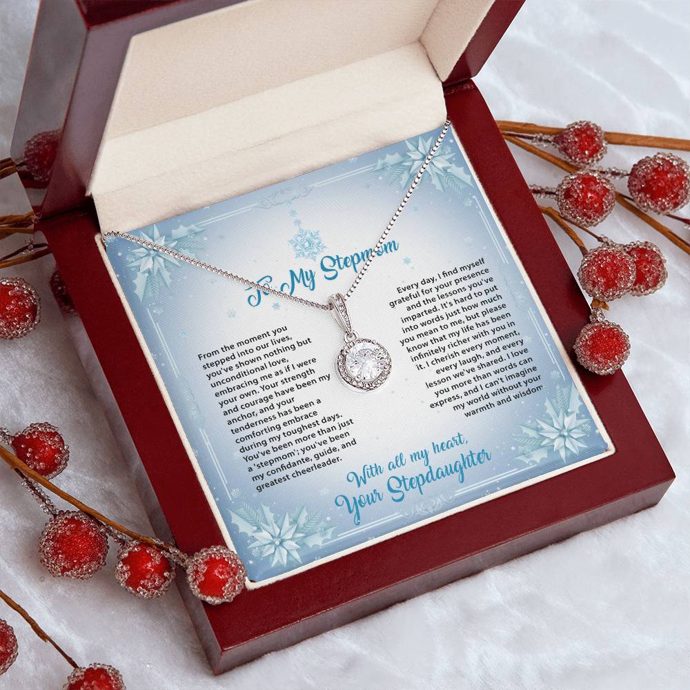 95315 a Eternal Hope Necklace, Gift to my Stepmom with Beautiful Message Card