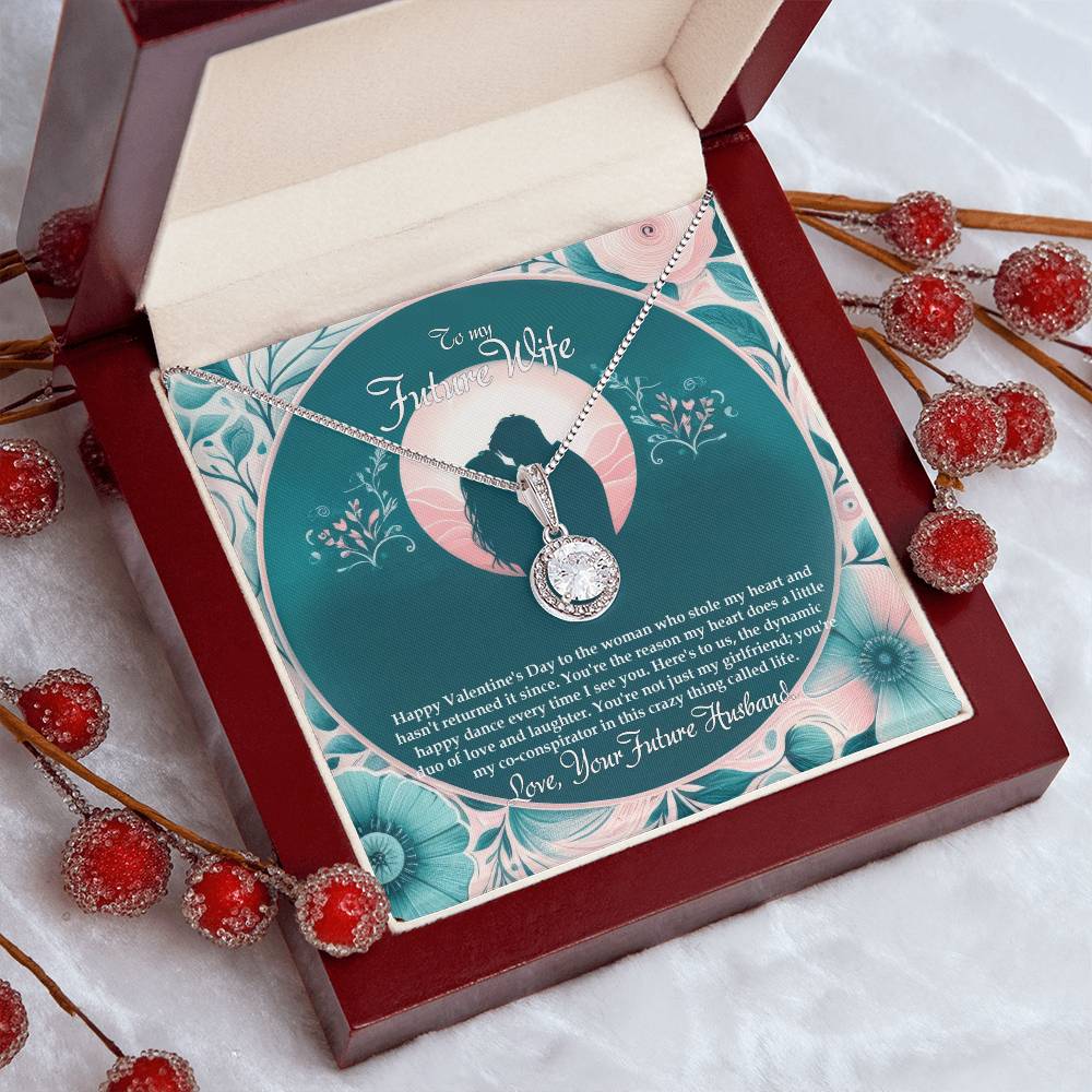 Valentine-st32d  Eternal Hope Necklace, Gift to my Future Wife with Beautiful Message Card