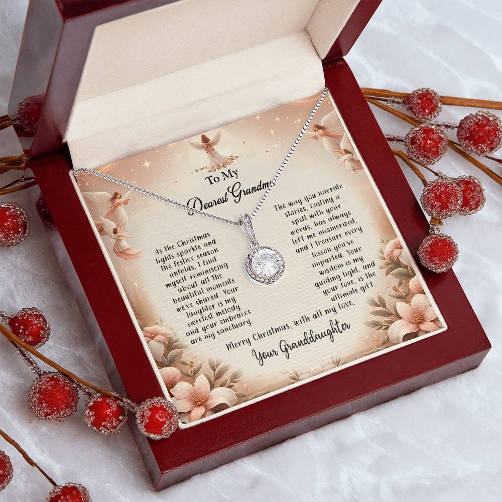 4052c Eternal Hope Necklace, Gift to my Grandma with Beautiful Message Card