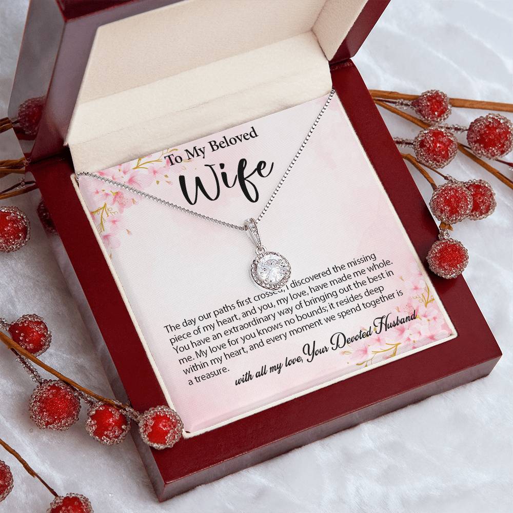 4029a Eternal Hope Necklace, Gift to My Wife with Beautiful Message Card