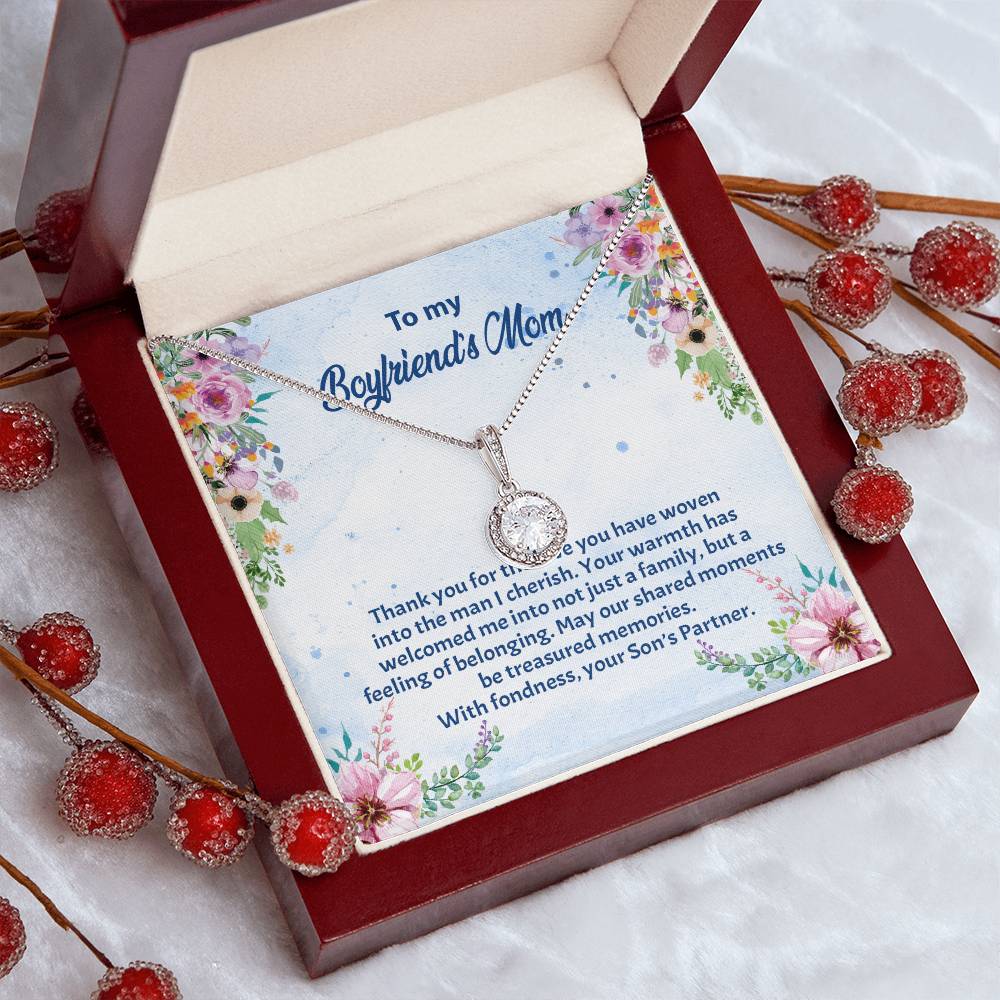 4038d Eternal Hope Necklace, Gift to my Boyfriend's Mom with Beautiful Message Card