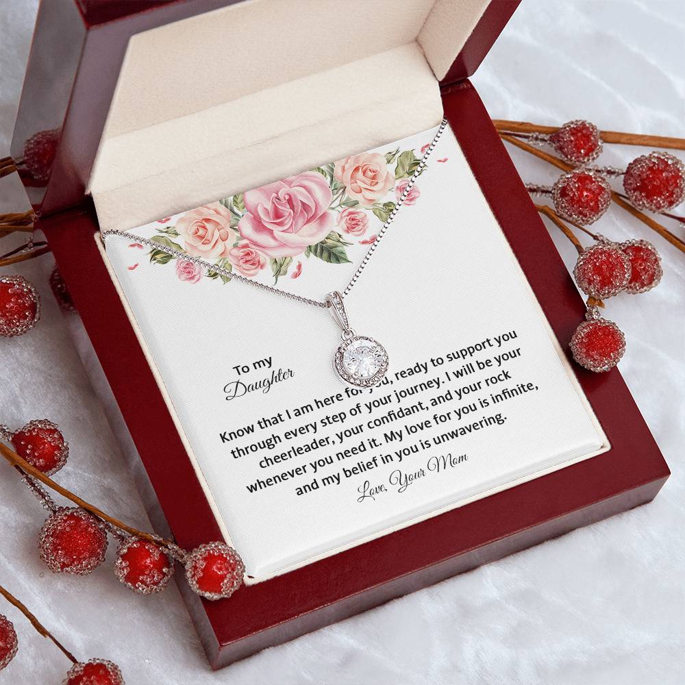 4031e Eternal Hope Necklace, Gift to my Daughter with Beautiful Message Card