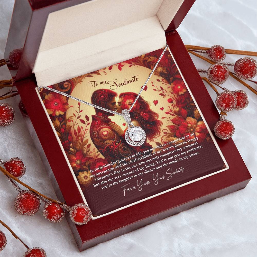 Valentine-st31b Eternal Hope Necklace, Gift to my Soulmate with Beautiful Message Card